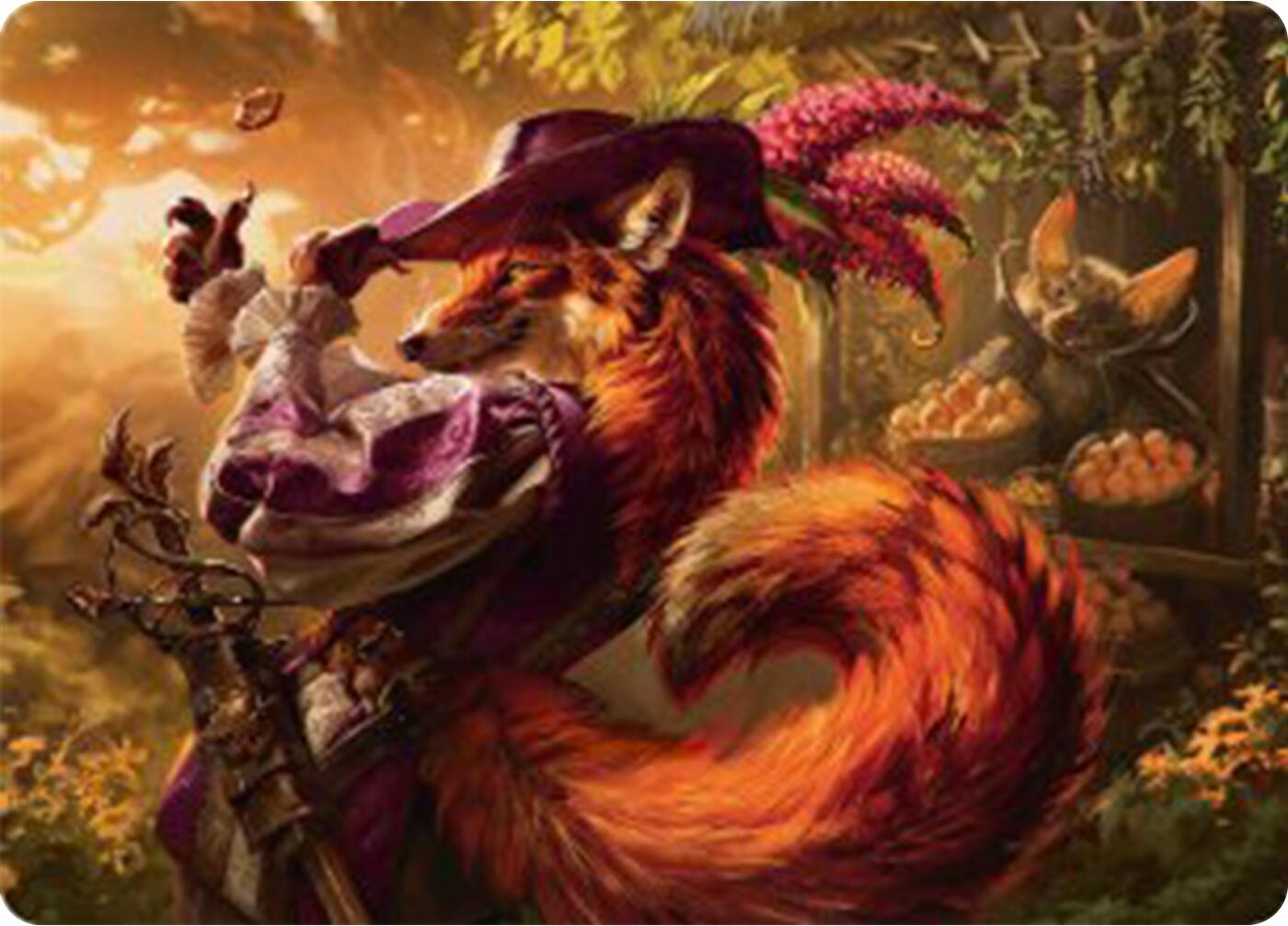 Mr. Foxglove Art Card [Bloomburrow Art Series] | Gate City Games LLC