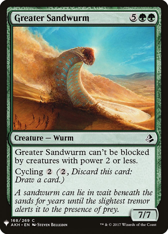 Greater Sandwurm [Mystery Booster] | Gate City Games LLC