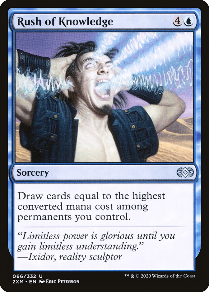 Rush of Knowledge [Double Masters] | Gate City Games LLC
