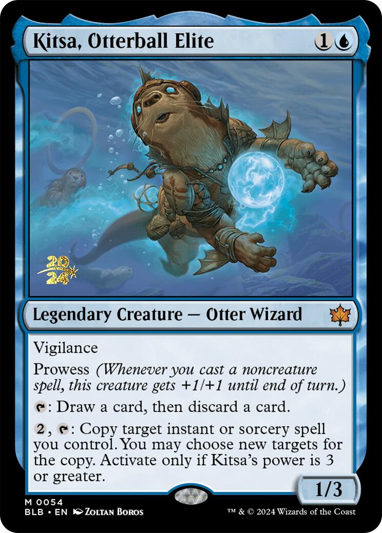 Kitsa, Otterball Elite [Bloomburrow Prerelease Promos] | Gate City Games LLC