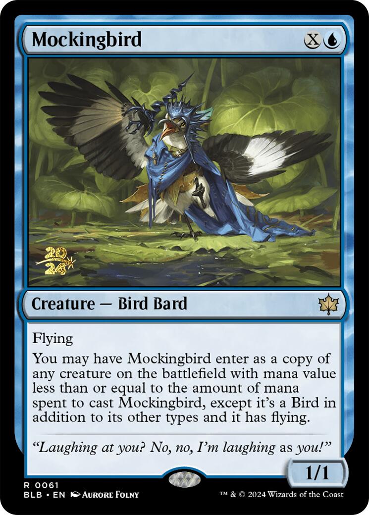 Mockingbird [Bloomburrow Prerelease Promos] | Gate City Games LLC