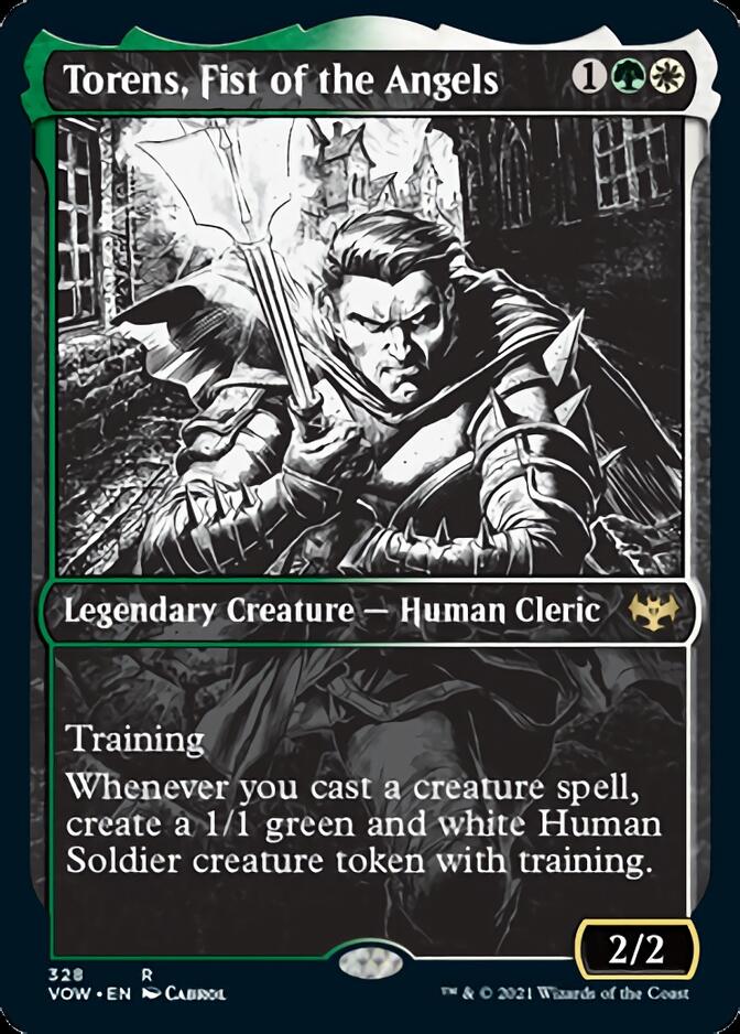 Torens, Fist of the Angels (Showcase Eternal Night) [Innistrad: Crimson Vow] | Gate City Games LLC
