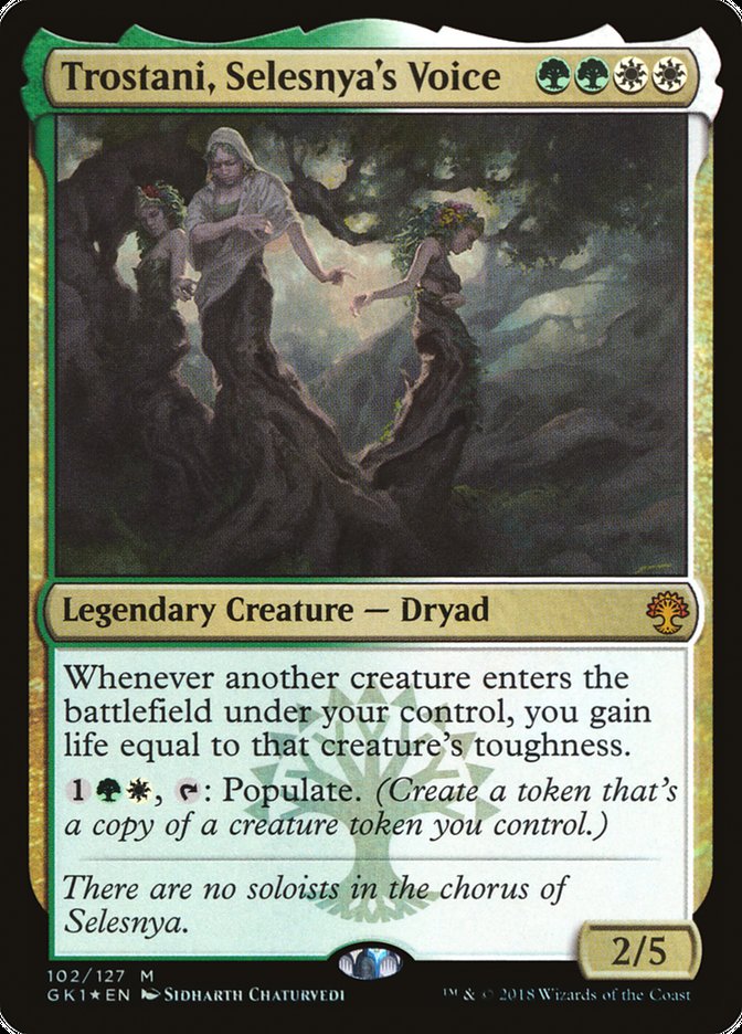Trostani, Selesnya's Voice [Guilds of Ravnica Guild Kit] | Gate City Games LLC