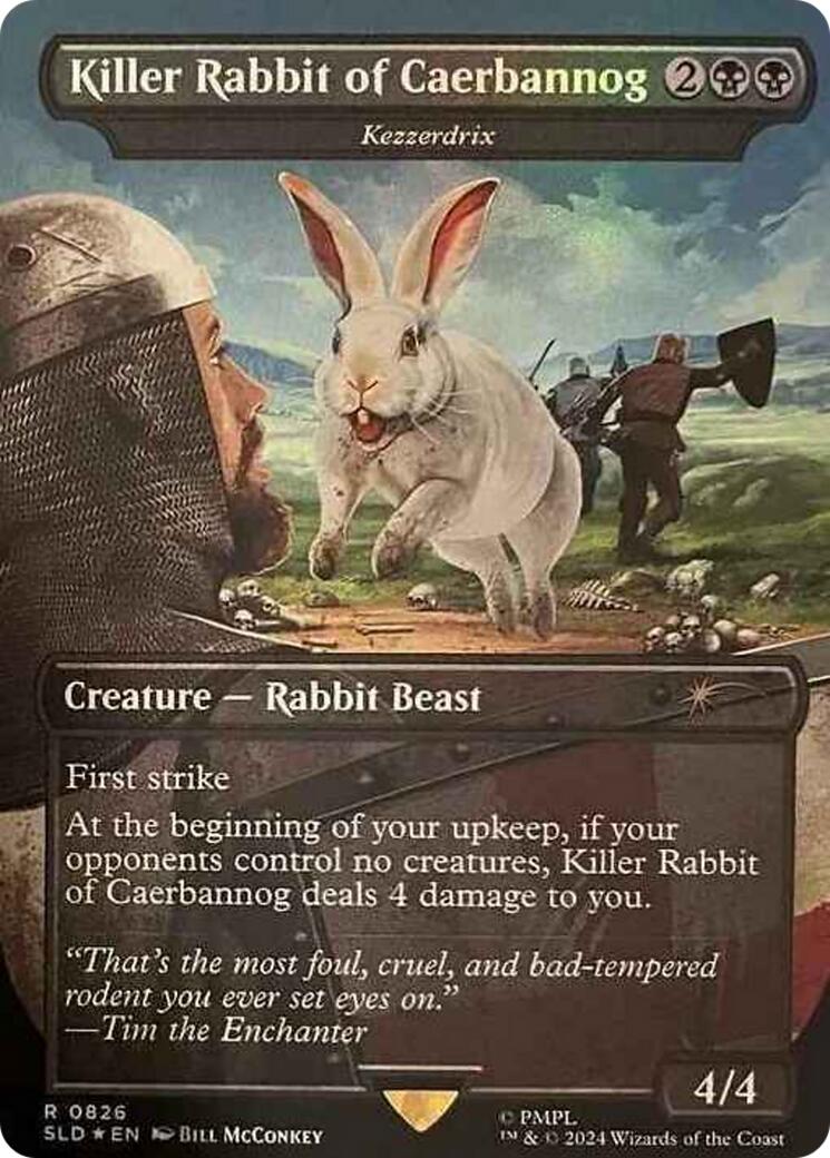 Killer Rabbit of Caerbannog - Kezzerdrix [Secret Lair Drop Series] | Gate City Games LLC