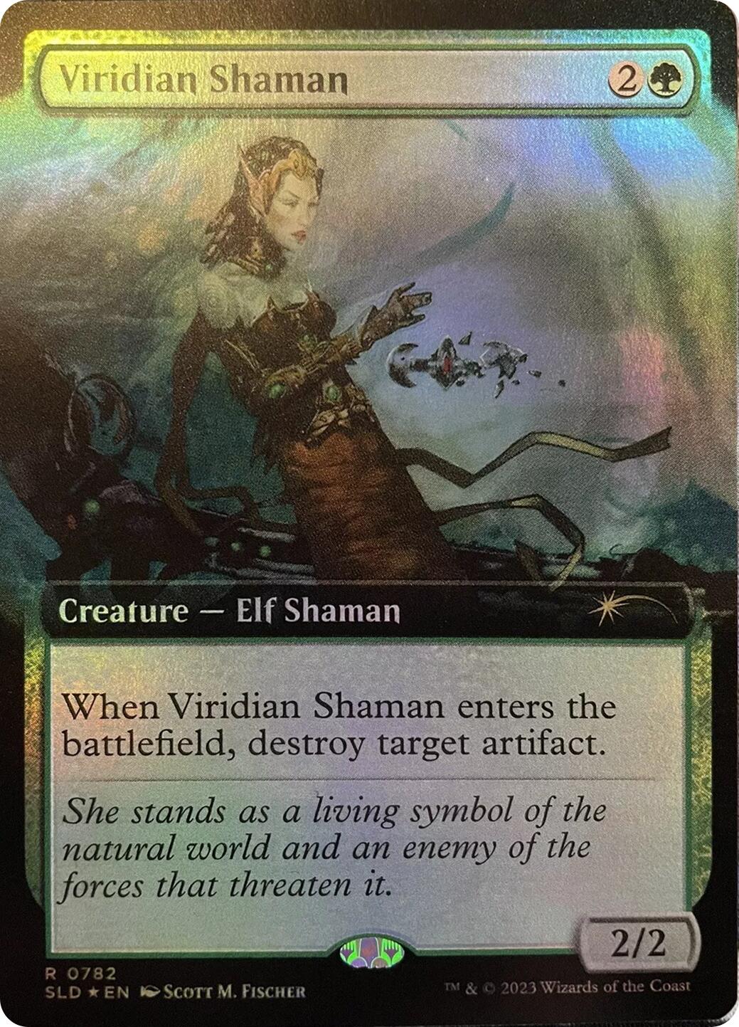 Viridian Shaman (Extended Art) [Secret Lair Drop Series] | Gate City Games LLC