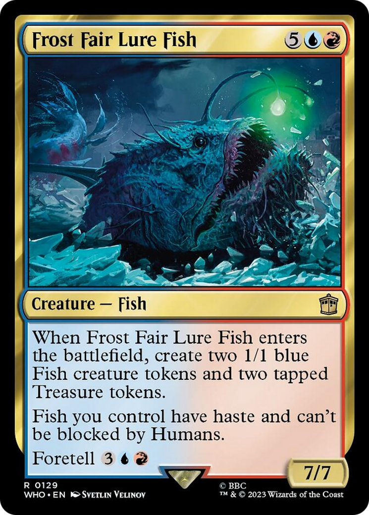 Frost Fair Lure Fish [Doctor Who] | Gate City Games LLC