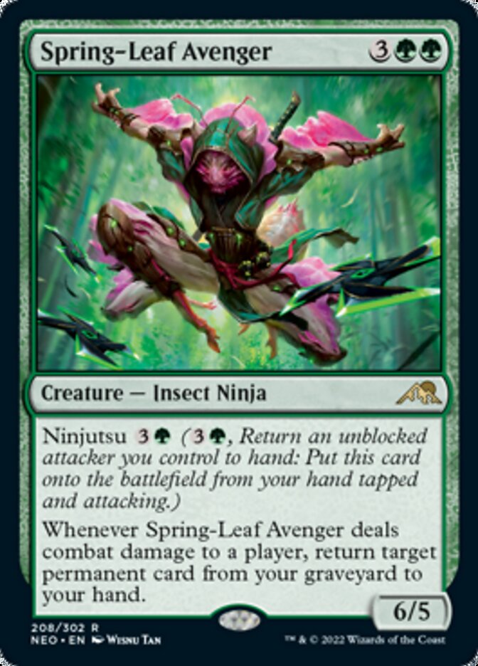 Spring-Leaf Avenger [Kamigawa: Neon Dynasty] | Gate City Games LLC