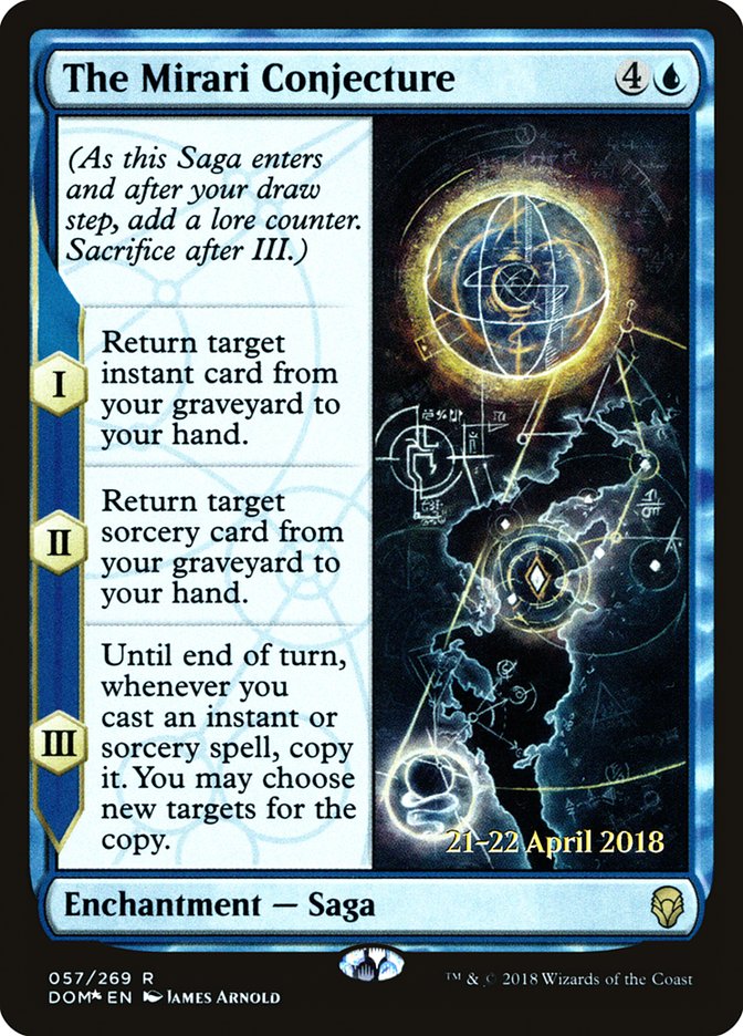 The Mirari Conjecture [Dominaria Prerelease Promos] | Gate City Games LLC