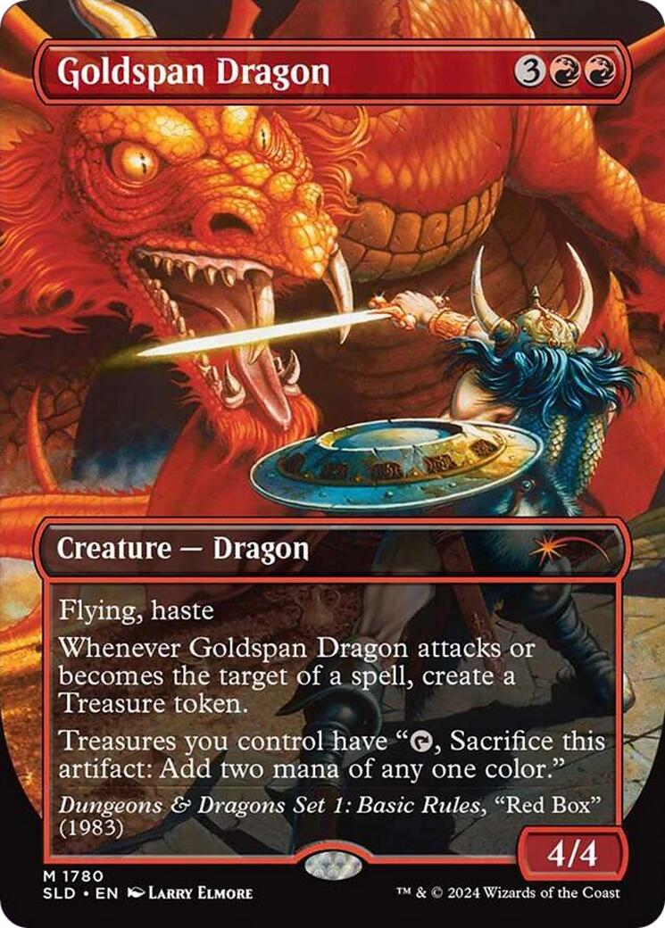 Goldspan Dragon [Secret Lair Drop Series] | Gate City Games LLC