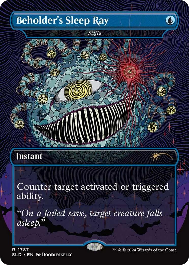 Beholder's Sleep Ray - Stifle [Secret Lair Drop Series] | Gate City Games LLC