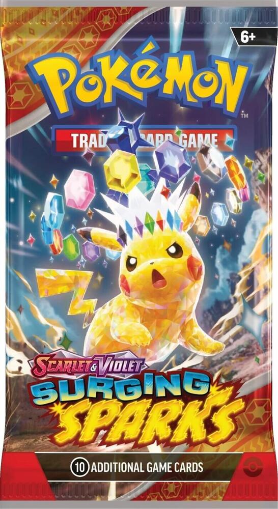 Pokémon Scarlet and Violet: Surging Sparks Booster | Gate City Games LLC