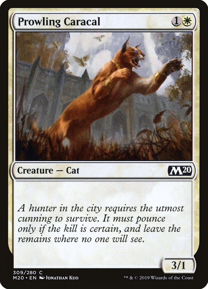Prowling Caracal [Core Set 2020] | Gate City Games LLC