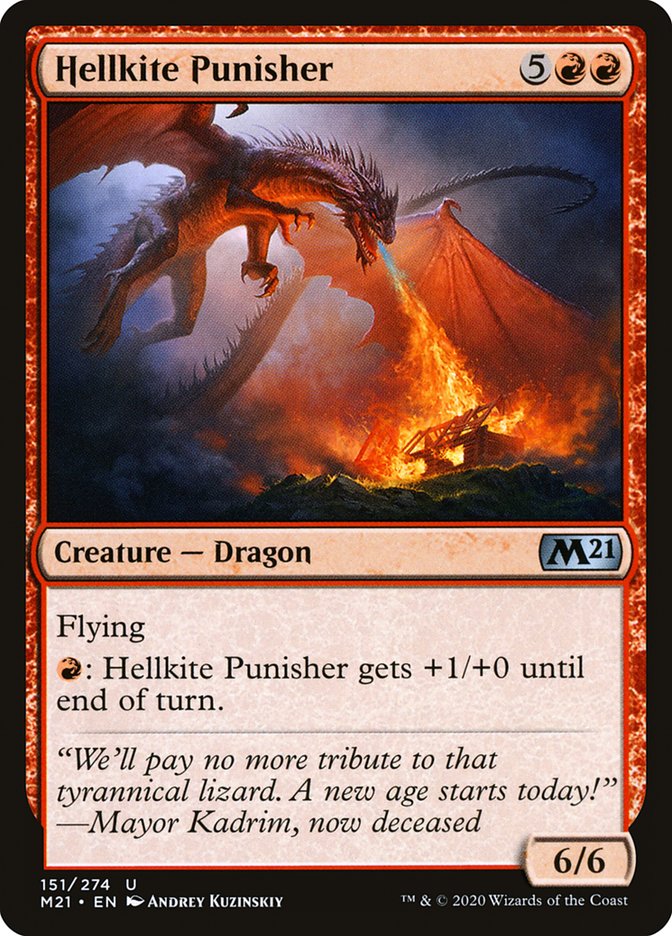 Hellkite Punisher [Core Set 2021] | Gate City Games LLC