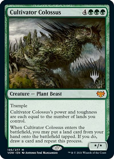 Cultivator Colossus (Promo Pack) [Innistrad: Crimson Vow Promos] | Gate City Games LLC