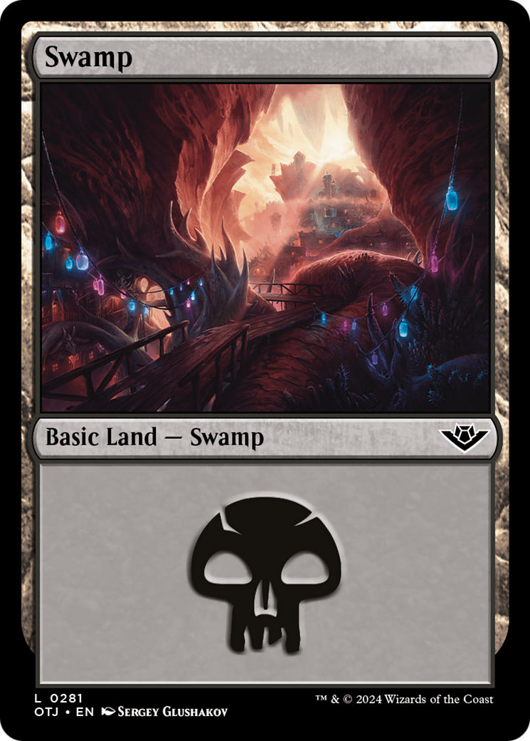 Swamp (0281) [Outlaws of Thunder Junction] | Gate City Games LLC