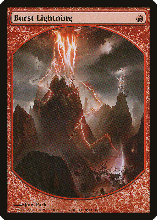 Burst Lightning [Magic Player Rewards 2010] | Gate City Games LLC