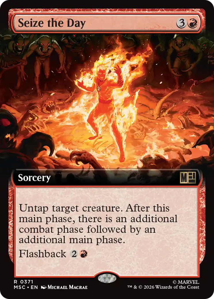 Seize the Day (Extended Art) [Marvel Super Heroes Commander] | Gate City Games LLC