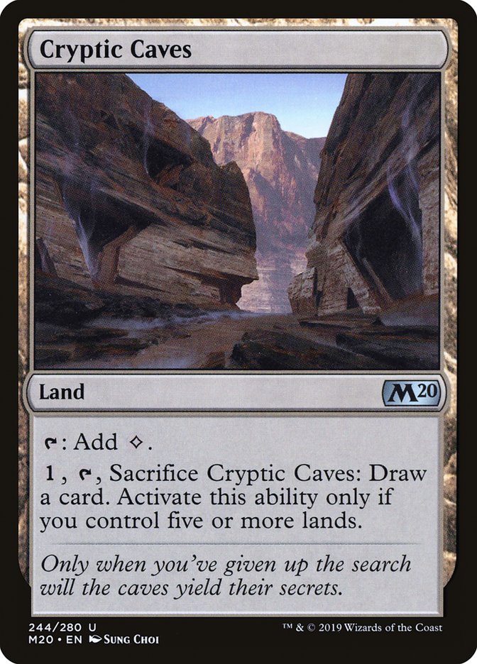 Cryptic Caves [Core Set 2020] | Gate City Games LLC