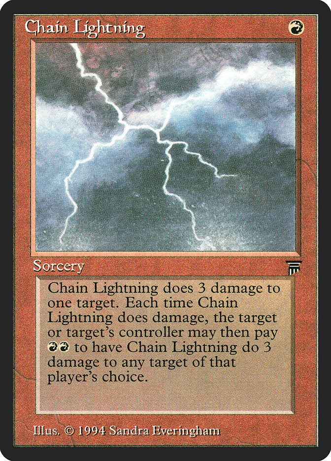 Chain Lightning [Legends] | Gate City Games LLC