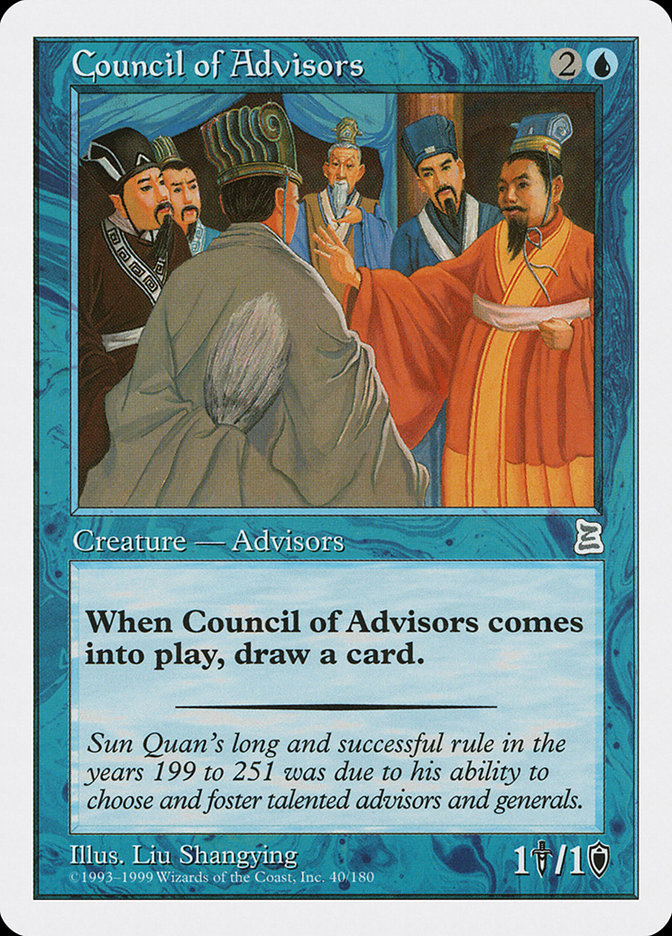 Council of Advisors [Portal Three Kingdoms] | Gate City Games LLC