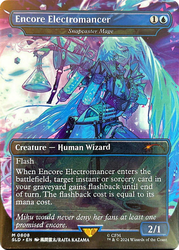 Encore Electromancer - Snapcaster Mage [Secret Lair Drop Series] | Gate City Games LLC