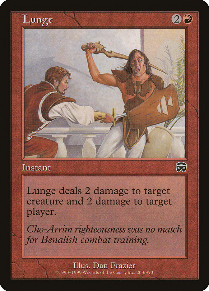 Lunge [Mercadian Masques] | Gate City Games LLC