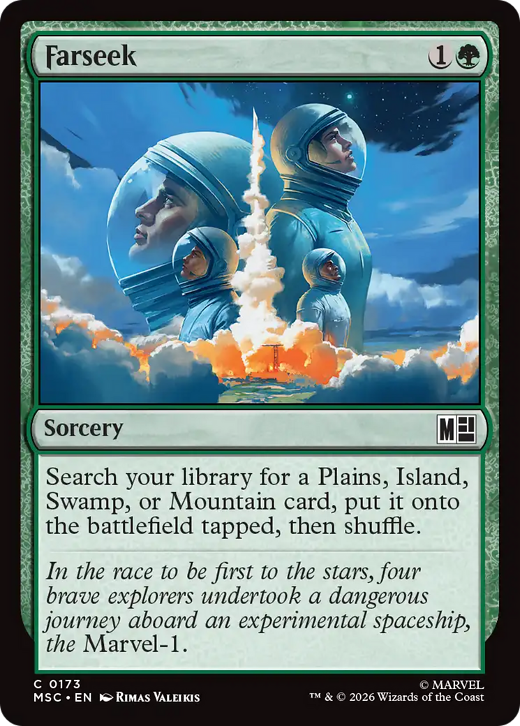 Farseek (0173) (Surge Foil) [Marvel Super Heroes Commander] | Gate City Games LLC