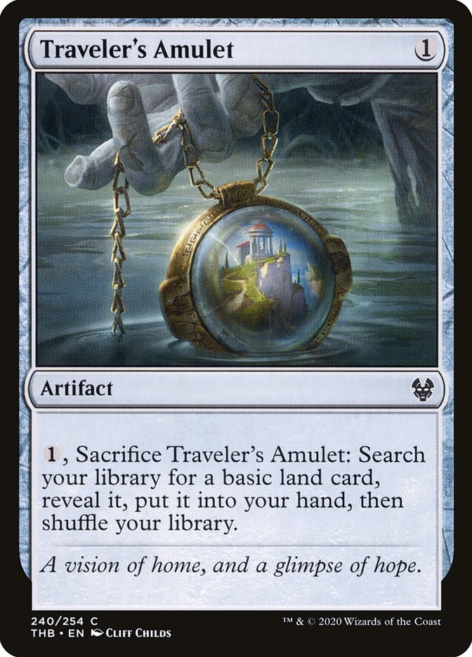 Traveler's Amulet [Theros Beyond Death] | Gate City Games LLC