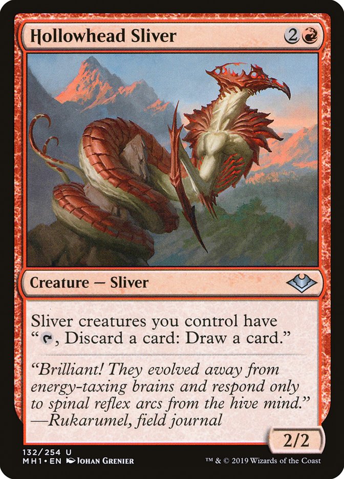 Hollowhead Sliver [Modern Horizons] | Gate City Games LLC