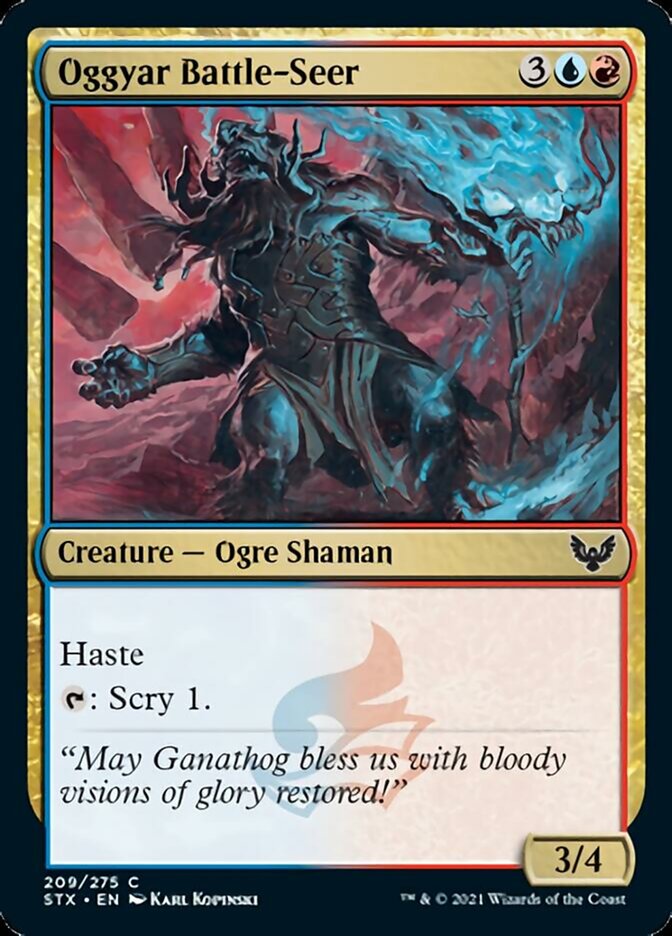Oggyar Battle-Seer [Strixhaven: School of Mages] | Gate City Games LLC