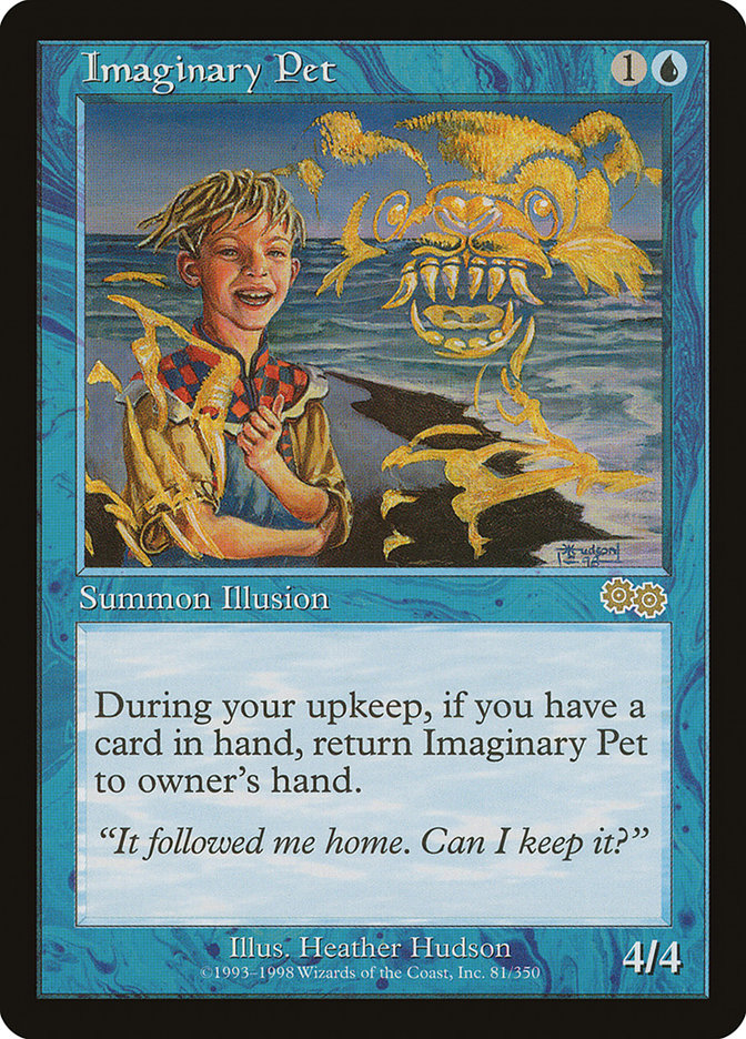 Imaginary Pet [Urza's Saga] | Gate City Games LLC