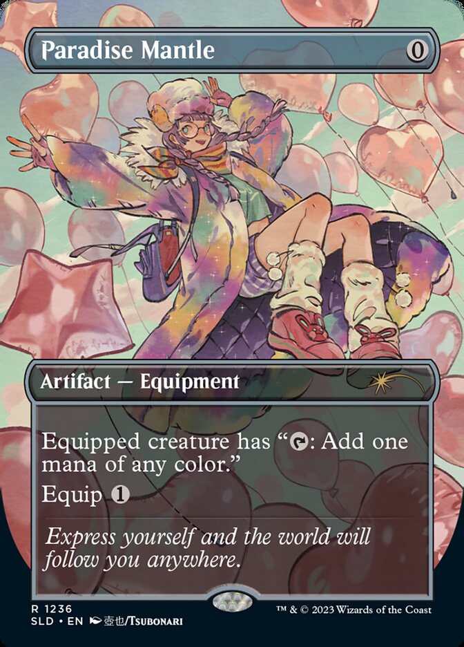 Paradise Mantle (Borderless) [Secret Lair Drop Series] | Gate City Games LLC