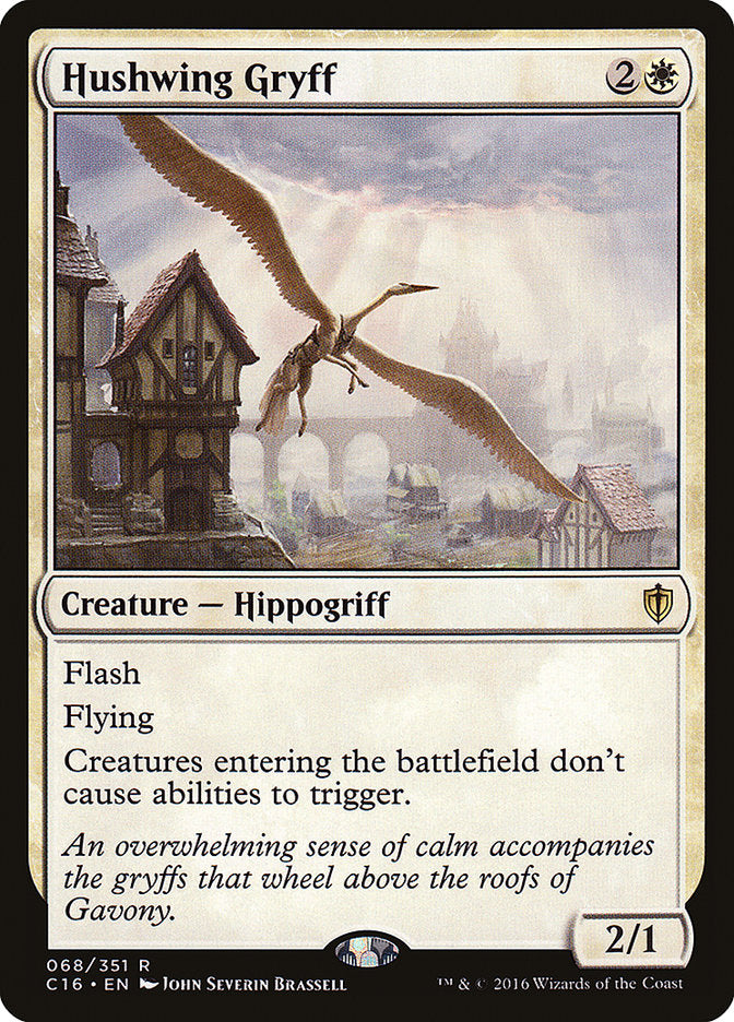 Hushwing Gryff [Commander 2016] | Gate City Games LLC