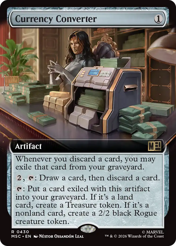 Currency Converter (Extended Art) [Marvel Super Heroes Commander] | Gate City Games LLC
