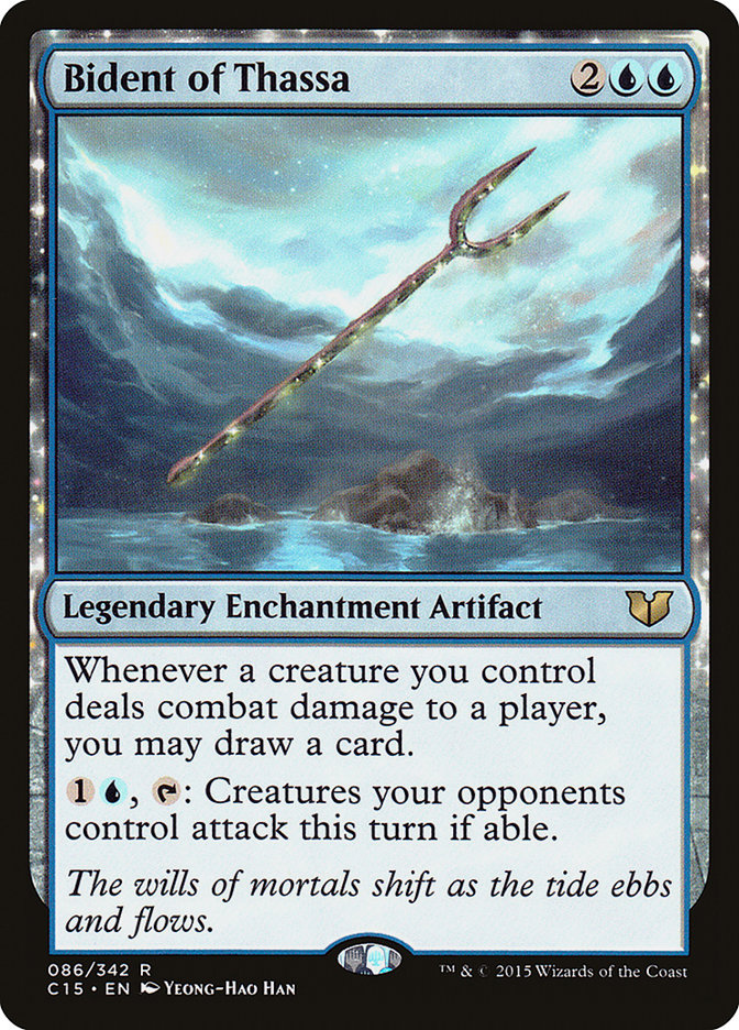 Bident of Thassa [Commander 2015] | Gate City Games LLC