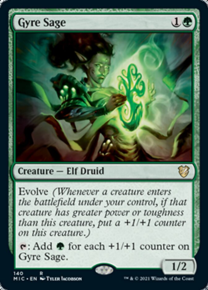 Gyre Sage [Innistrad: Midnight Hunt Commander] | Gate City Games LLC