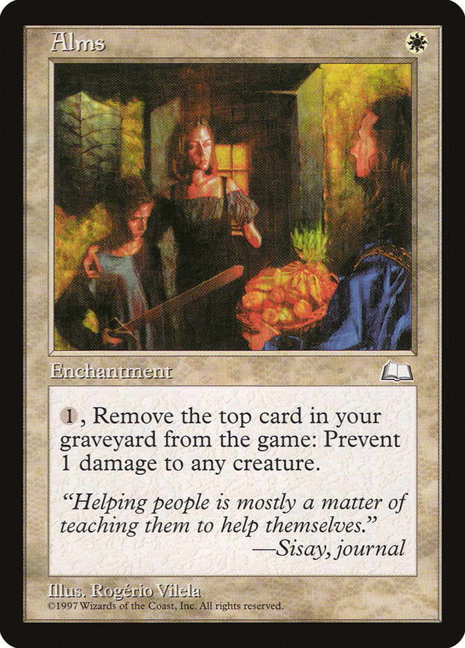Alms [Weatherlight] | Gate City Games LLC