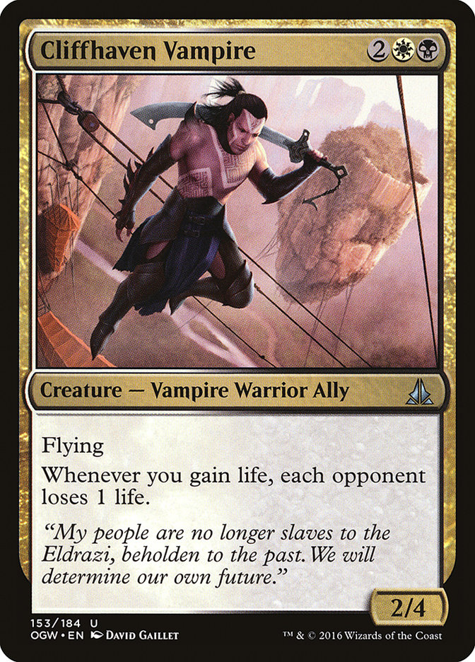 Cliffhaven Vampire [Oath of the Gatewatch] | Gate City Games LLC