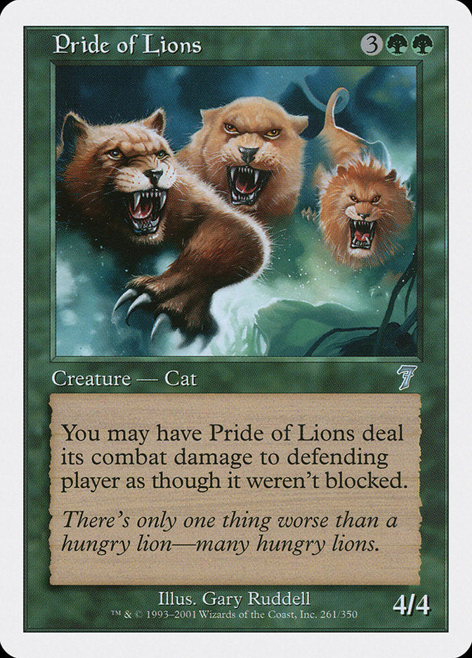 Pride of Lions [Seventh Edition] | Gate City Games LLC