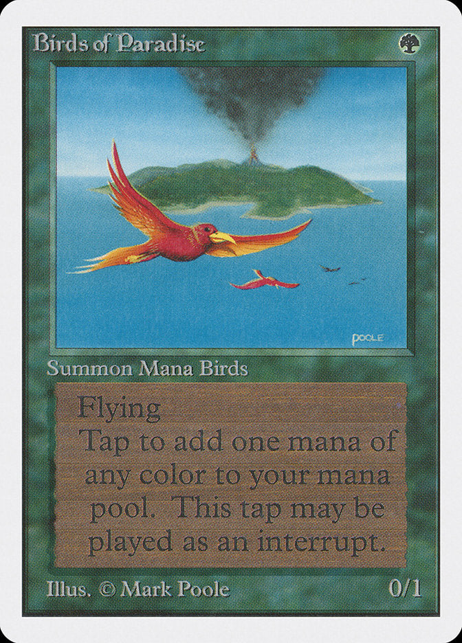 Birds of Paradise [Unlimited Edition] | Gate City Games LLC