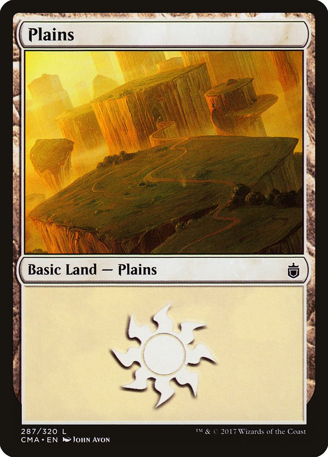 Plains (287) [Commander Anthology] | Gate City Games LLC