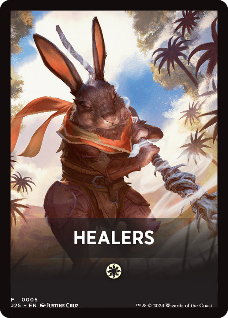 Healers Theme Card [Foundations Jumpstart Front Cards] | Gate City Games LLC