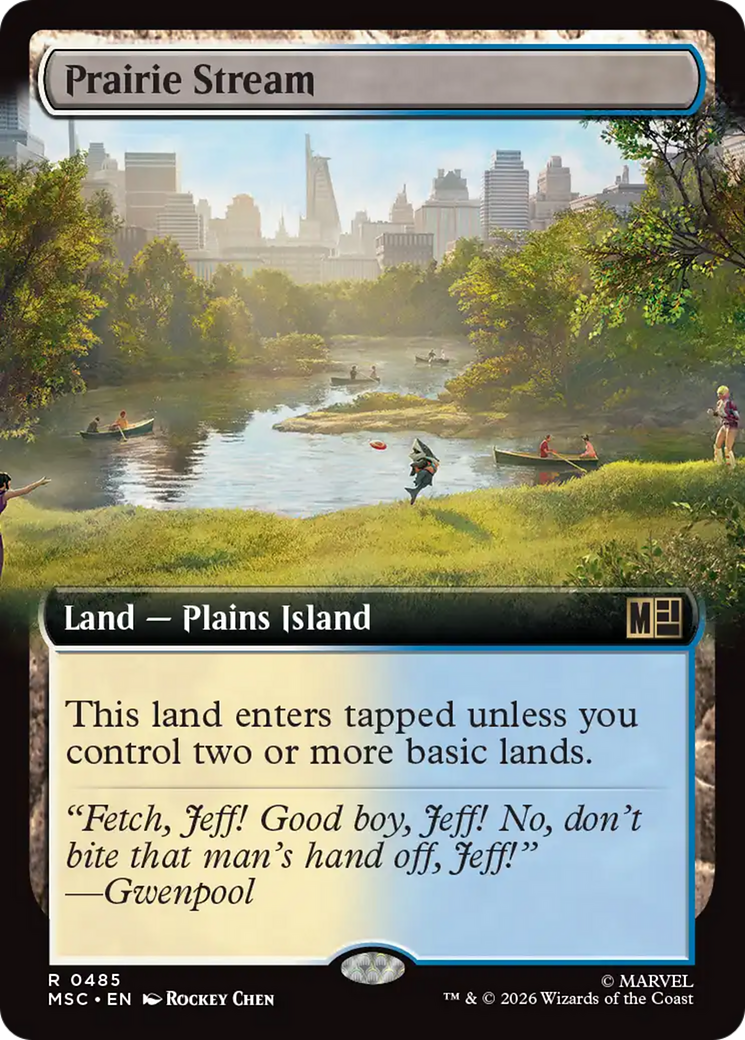 Prairie Stream (Extended Art) [Marvel Super Heroes Commander] | Gate City Games LLC