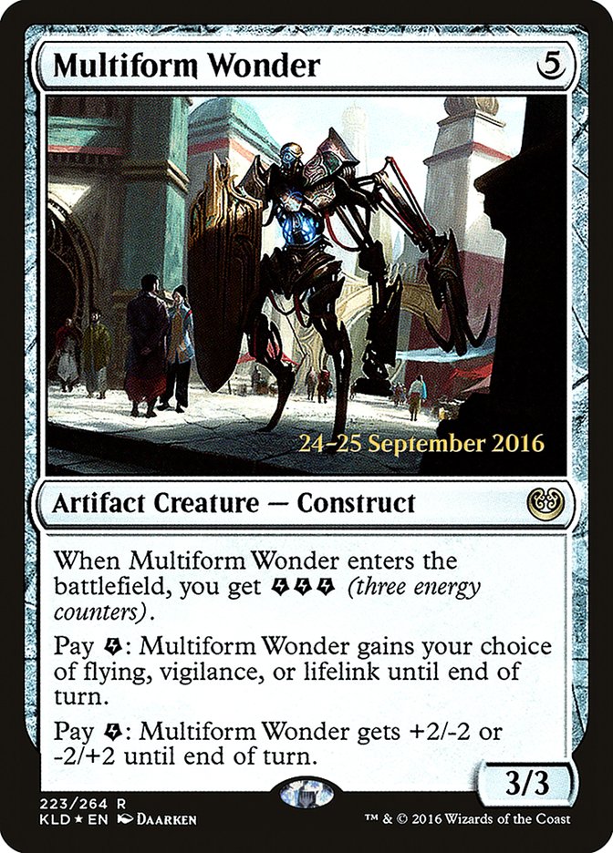 Multiform Wonder [Kaladesh Prerelease Promos] | Gate City Games LLC
