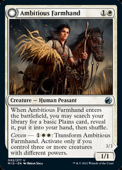 Ambitious Farmhand // Seasoned Cathar [Innistrad: Midnight Hunt] | Gate City Games LLC