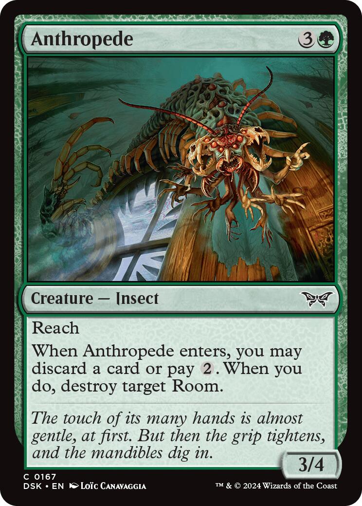 Anthropede [Duskmourn: House of Horror] | Gate City Games LLC