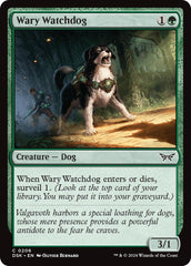 Wary Watchdog [Duskmourn: House of Horror] | Gate City Games LLC