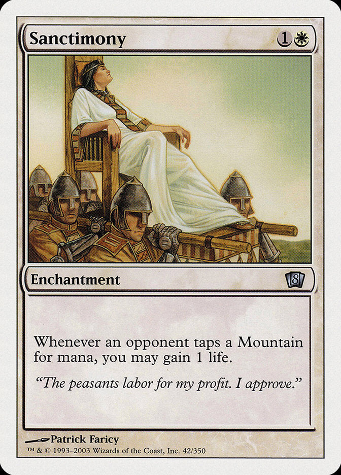 Sanctimony [Eighth Edition] | Gate City Games LLC