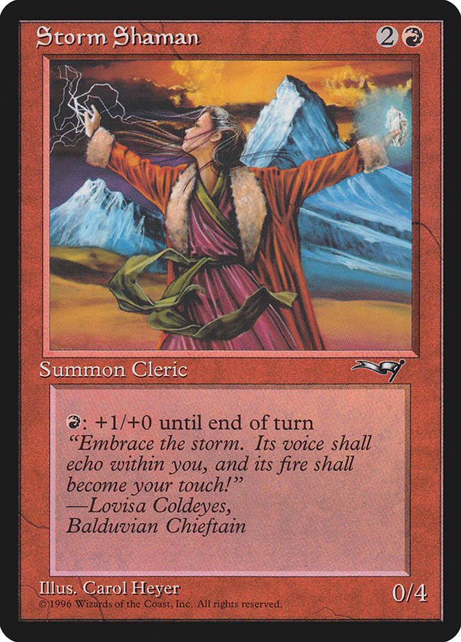Storm Shaman (Female) [Alliances] | Gate City Games LLC
