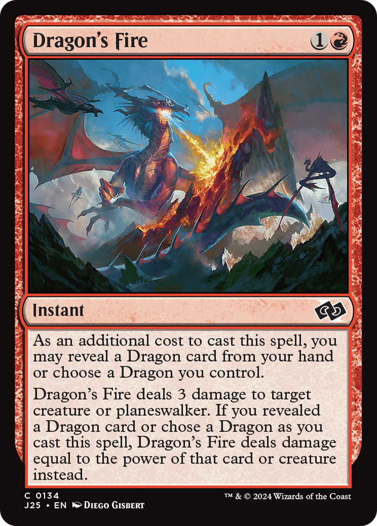 Dragon's Fire [Foundations Jumpstart] | Gate City Games LLC